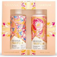 Подарочный набор KRASSA Parfum Изящный шелк (шампунь 400мл+кондиционер 400мл) КРАССА-Косметикс