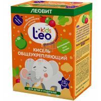 Кисель ЛЕОВИТ LEO KIDS общеукрепляющий 12г №5 Леовит Hyтрио/Россия