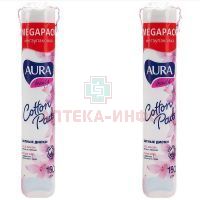 Ватные диски AURA №150 Harper Hygienics/Польша