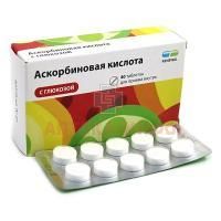 Аскорбиновая кислота, глюкоза таб. №40 Обновление ПФК