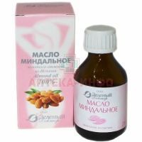 Масло косметическое Миндальное 25мл Зеленый доктор