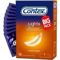 Презерватив CONTEX №18 Lights (особо тонкие) Reckitt Benckiser/Великобритания