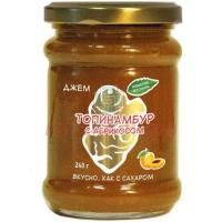 Джем из топинамбура с абрикосом на фруктозе 240г Терра