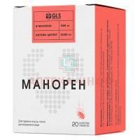 Манорен таб. шип. 4г №20 (персик-маракуй) Глобал Хэлфкеар