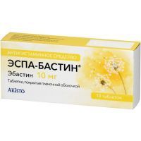 Эспа-Бастин таб. п/пл.об. 10мг №10 Laboratorios Medikamentos Internatsionales S.A./Испания