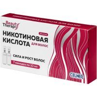 Никотиновая кислота BEAUTYTHERAPY д/волос 10мл №7 Грин Сайд/Россия