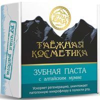 Зубная паста АЛТЫНБАЙ Таежная косметика с мумие 25г Алтын/Россия