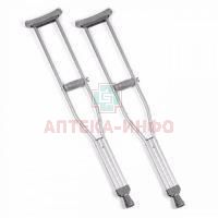 Костыли TRIVES подмыш., цвет накладок серый (арт. CA801LM) Тривес/Россия