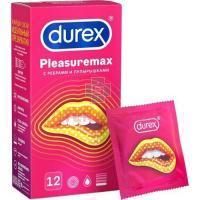 Презерватив DUREX Pleasuremax (рельефные полоски и точки) №12 Reckitt Benckiser Healthcare/Великобритания