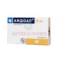 Амдоал таб. 15мг №30 Гедеон Рихтер-РУС