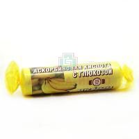 Аскорбиновая кислота с глюкозой гленвитол таб. жев. (25мг) 3г №10 (банан) крутка Glenmery Biotechnologies/Киргизия