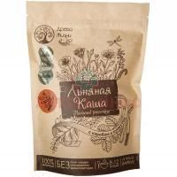 Каша ЛЬНЯНАЯ с кэробом и кунжутом 400г Источник Жизни