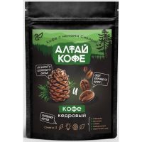 Кофе Алтай кедровый 120г (дой-пак) Алтай-Селигор/Россия