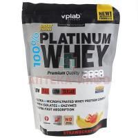 100% Платинум Вей пак. 750г (клубника-банан) VP Laboratory/Великобритания