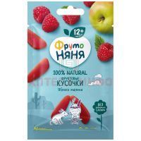 Кусочки фруктов ФРУТОНЯНЯ яблоко-малина 15г Прогресс