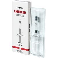 Синтесин шприц синовиальной жидкости 1% 2мл №1+игла 21G (0,8х40мм) Бионолтра/Швейцария