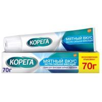 Корега крем Экстра сильной фиксации 70г №2 д/фикс. зубн. протезов (мятный) Stafford Miller/Ирландия