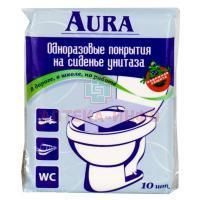 Покрытие AURA на сиденье унитаза однораз. №10 Проспер-7/Россия