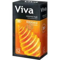 Презерватив VIVA №12 Ребристые Richter Rubber Technology/Малайзия