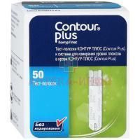 Тест-полоска Contour Plus №50 Ascensia Diabetes Care/Швейцария