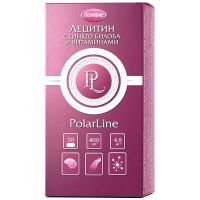 PolarLine Лецитин с экстр. Гинкго билоба и витаминами капс. 1250мг №30 Полярис/Россия