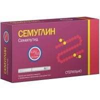 Семуглин шприц-ручка(р-р д/подкожн. введ.) 0,25мг/0,5мг/доза 3мл №1 ( в комплекте 8 игл) Фармасинтез-Норд/Россия
