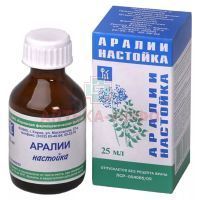 Аралии настойка фл.(настойка) 25мл Кировская ФФ
