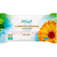 Салфетки IKENA (Икена) влажн. гигиенические Календула №15 Гранд А.В.