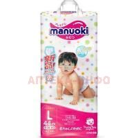 Подгузники MANUOKI ULTRATHIN разм. L (от 12кг) №44 Manuoki Global/Япония