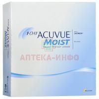 Линзы ACUVUE MOIST (1 день) pk 90 Dia 14.2 BC 8.5  контактные мягкие корриг. (-3,75) Johnson & Johnson Vision Care (Vistakon)