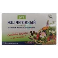 Чай лечебный АЛТАЙСКИЙ №9 желчегонный пак.-фильтр 1,5г №20 Универсал-Фарма/Россия
