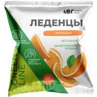 Карамель АВС ХЭЛСИ ФУД леденцовая с цинком и вит. С 60г (апельсин) Гуслица/Россия