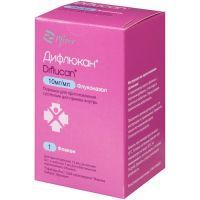 Дифлюкан фл.(пор. д/приг. сусп. д/приема внутрь) 10мг/мл 24,4г №1 Fareva Amboise/Франция