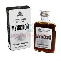 Фитобальзам МУЖСКОЙ (без сахара) 100мл Алтайский нектар/Россия