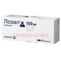 Лозап таб. п/пл. об. 100мг №30 Zentiva/Словакия