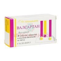 Валсартан таб. п/пл. об. 160мг №30 Пранафарм