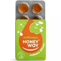 Леденцы HoneyWay Медовое яблоко 18г Хани Вэй/Россия