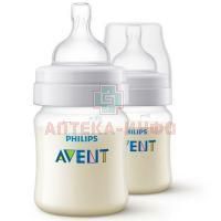 Бутылочка детская AVENT ANTI-COLIC д/кормления 125мл №2 (арт. SCF810/27) Philips Electronics UK Ltd/Великобритания