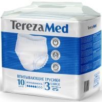 Подгузники для взрослых TEREZA MED Normal Large (3) №10 Хайдженик/Россия