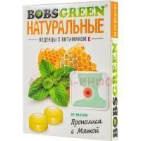 Леденцы БОБСГРИН прополис с мятой 32г (3,2г x 10) Мак-Иваново/Россия