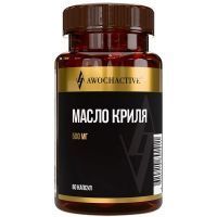 AWOCHACTIVE Масло криля капс. №60 Арсенал атлета/Россия