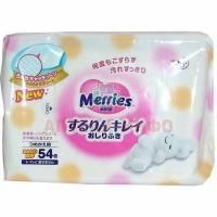 Салфетки детские MERRIES влаж. №54 (смен. блок) Kao Corporation/Япония