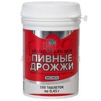 Дрожжи пивные ЭКО-МОН таб. 500мг №100 с кальцием и магнием Свободный 20/Россия