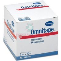 Лейкопластырь OMNITAPE текст. ткань 10м х 5см  (белый цвет) Пауль Хартманн/Германия