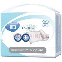 Пеленка ID Protect Expert впитывающ. 60х90см №30 Онтэкс/Россия