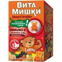 Витамишки Immuno+ (облепиха) д/иммунитета пастилки жев. №30 J.Luehders/Германия/Фармтек/Россия