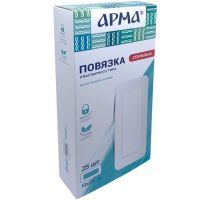 Повязка АРМА пластырного типа 10х25см №25 Бергус