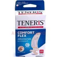 Лейкопластырь TENERIS COMFORT FLEX с ионами серебра на суперэл. полимерн. основе №20 PharmLine/Великобритания