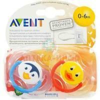 Соска-пустышка AVENT силикон. Classic (0-6мес.) №2 (арт. SCF182/12) Philips Electronics UK Ltd/Великобритания