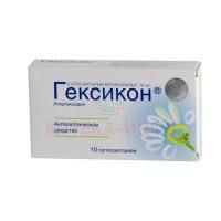 Гексикон супп. ваг. 16мг №1 Нижфарм